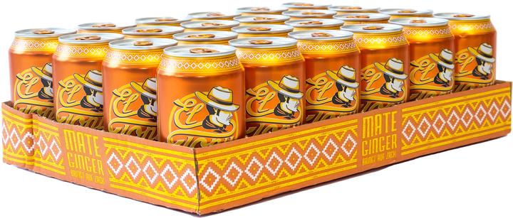 Immagine prodotto El Tony Mate e zenzero (24 x 33 cl)