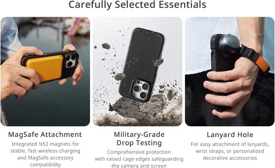 Actual product image SmallRig 4987 FilMov Lightweight Photography Case Kit for iPhone 16 Pro Max 4987 (Various video accessories)