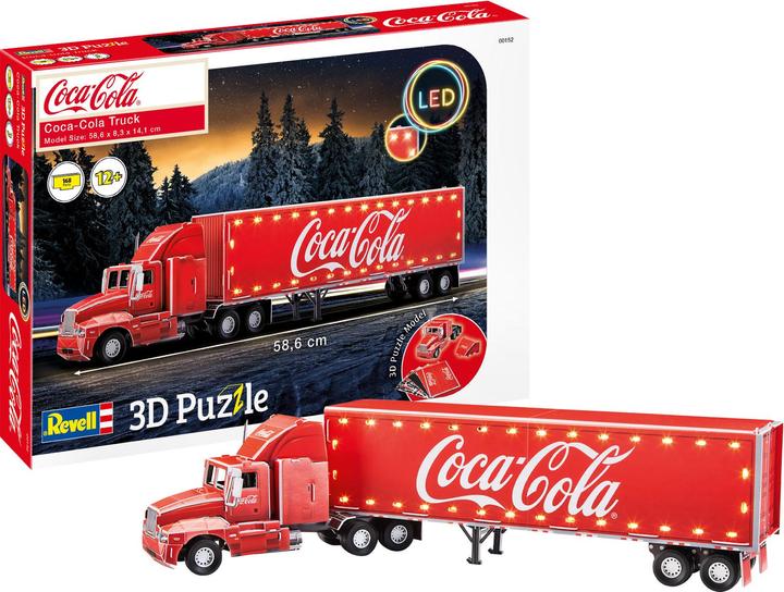 Actual product image Revell Coca-Cola Truck (168 pieces)