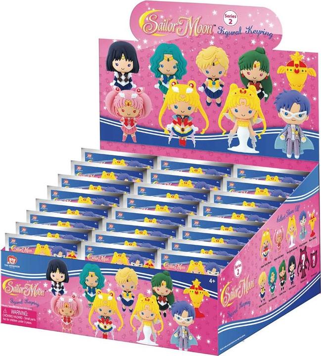 Produktbild Monogram Int. Sailor Moon 3D PVC-Taschenanhänger Series 4 Display (24)
