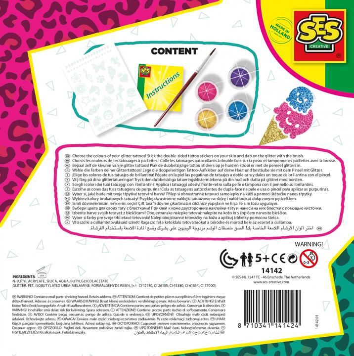 Produktbild Ses Fashion Glitter Tattoos