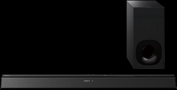 Actual product image Sony HT-CT380 Black (2.1 Channel)