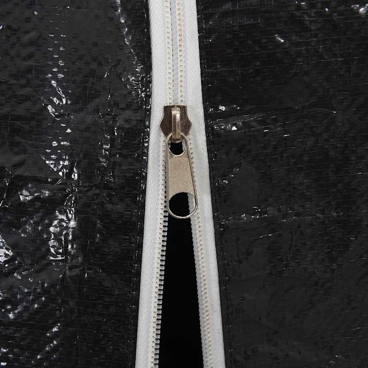 Produktbild VidaXL Brennholzregal mit Regenschutz 151x60,5x110,5 cm Stahl Verzinkt