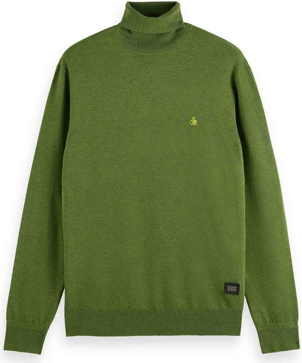 Produktbild Scotch & Soda Regular Fit Pullover Turtle Neck Green (L)