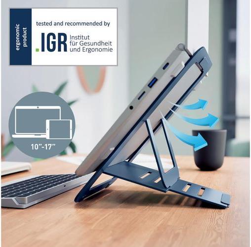 Image du produit Leitz Support pour ordinateur portable Ergo ultra-plat