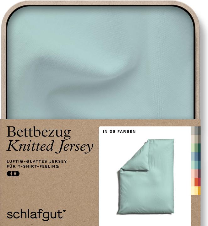 Image du produit schlafgut Knitted Jersey (Housse de couette, 140 x 200 cm)
