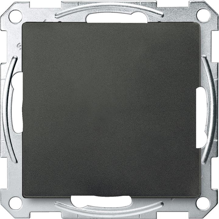 Actual product image Schneider Push-button Pro T, System M, anthracite, matt, temperature sensor, contactless mode MTN6185-0414