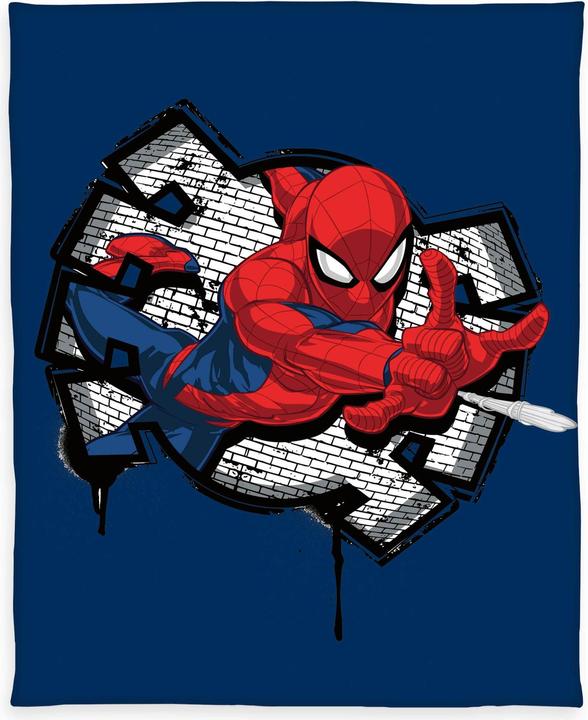 Immagine prodotto Herding Coperta in pile di flanella Spider-Man 130 x 170 cm (130 x 170 cm)