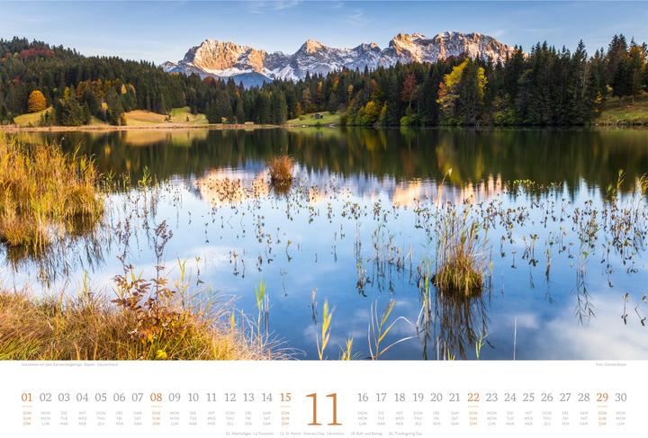Image du produit Harmonie Kalender 2026 (45 x 33 cm, Couverture rigide, Allemand, Français, Anglais)