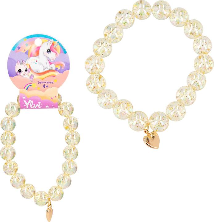 Immagine prodotto Ylvi & the Minimoomis Bracciale con perline glitterate
