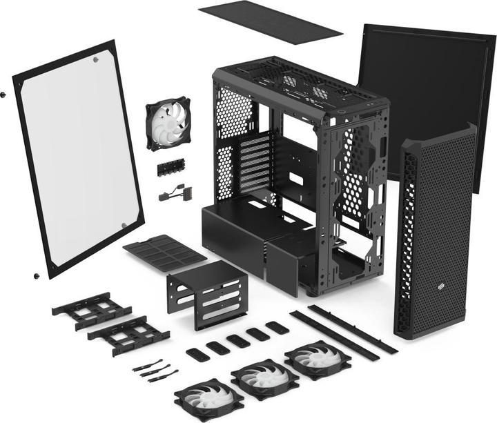 Produktbild Silentium PC Signum SG7V EVO TG ARGB - Tower - ATX - ohne Netzteil (ATX / PS/2) (ATX, mATX)