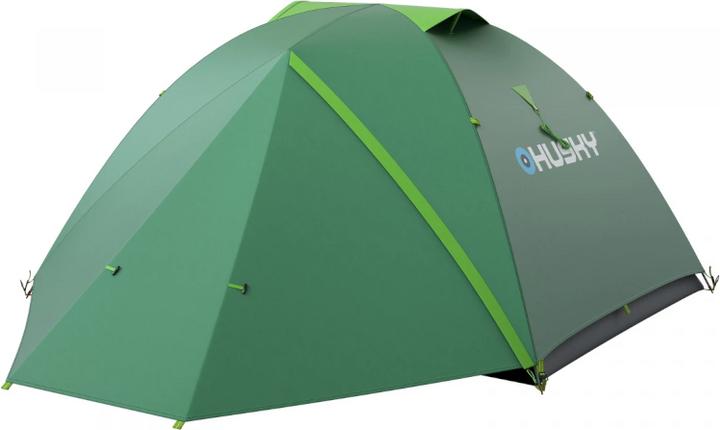 Image du produit No Name Tente Husky BURTON 2-3 verte (Tente tunnel, 4.02 kg, 3 personnes)