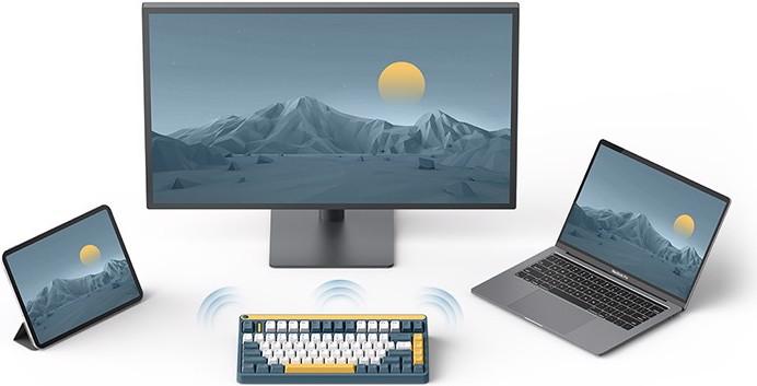 Image du produit Iqunix A80 Explorer (CH, Filaire, Sans fil)