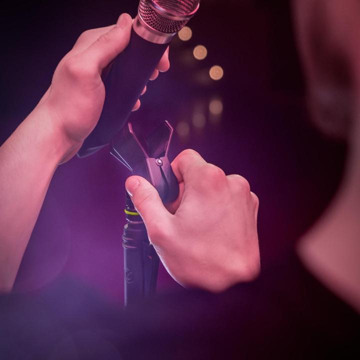 Actual product image Gravity MS U CLMP Universal Microphone Clamp