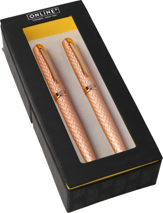 Online DIAMOND - Stylo plume (Or rose)