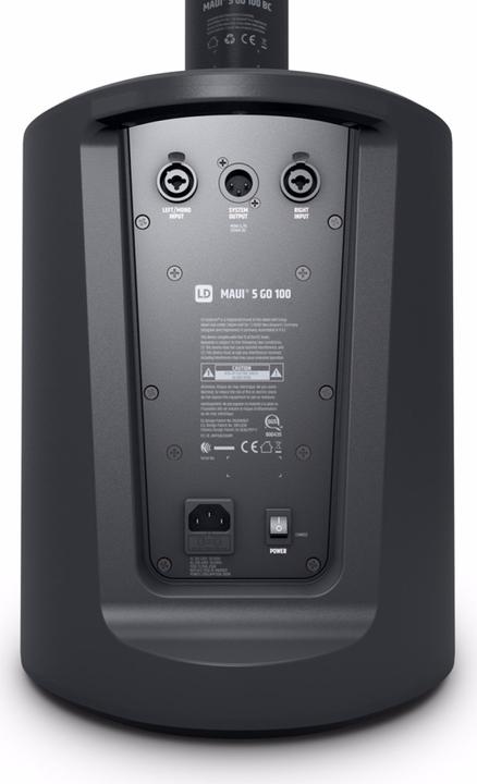 Image du produit LD Systems MAUI 5 GO 100 Appareil ultraportable à piles (Passif)