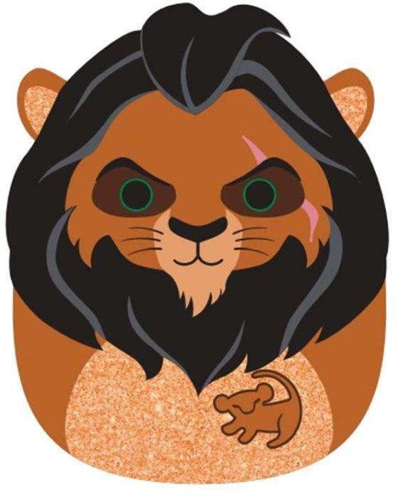 Image du produit Squishmallows Le roi lion Scar, 20cm (Disney Lion King) (20 cm)