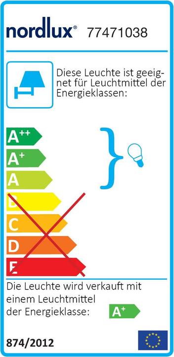 Label énergétique Nordlux Helix (330 lm)