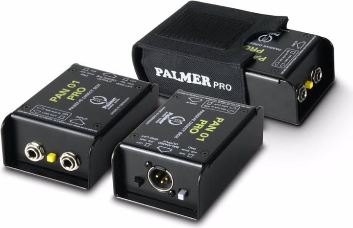 Image du produit Palmer Audio PAN 01 PRO Boîte de direct professionnelle (Boîte de DI)