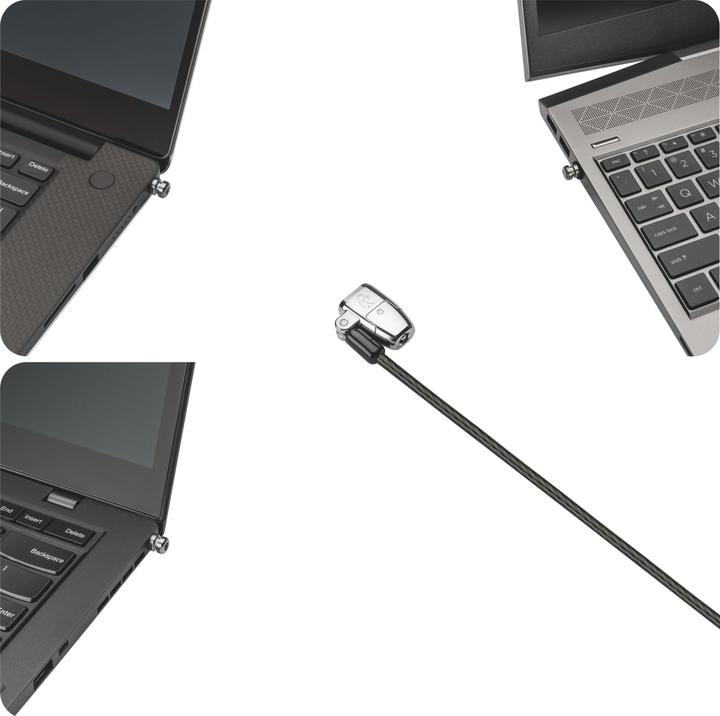 Image du produit Kensington Verrou de sécurité ClickSafe 2.0 3-en-1 Universel