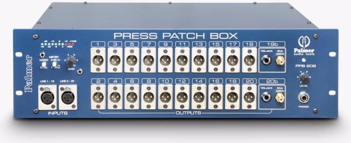 Actual product image Palmer Audio PB 20 S Press splitter 10 (Splinters)