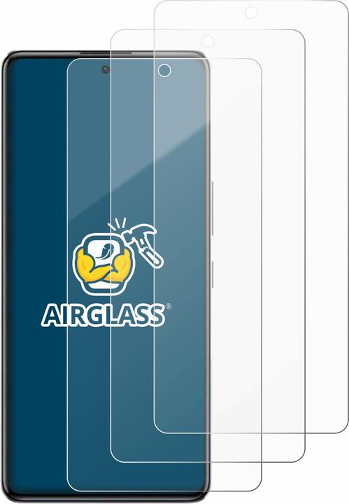 Actual product image BROTECT AirGlass Glass (3 Piece, Infinix Note 30 VIP)