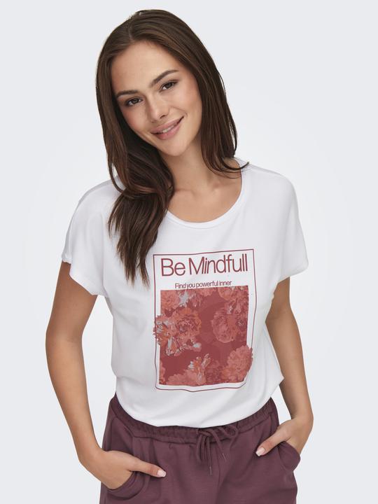 Produktbild Only Play Locker geschnitten Rundhals Fledermaus-Ärmel T-Shirt T-shirt (M)