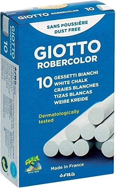 Produktbild Giotto Robercolor - Wandtafel-Kreiden (Weiss, 10 x)