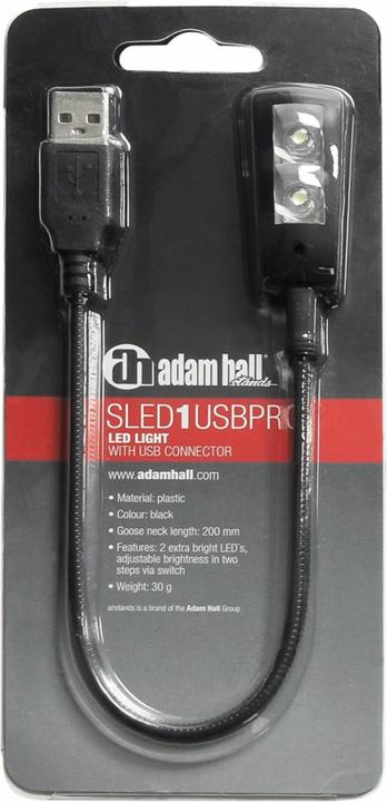 Produktbild Adam Hall Schwanenhalsleuchte