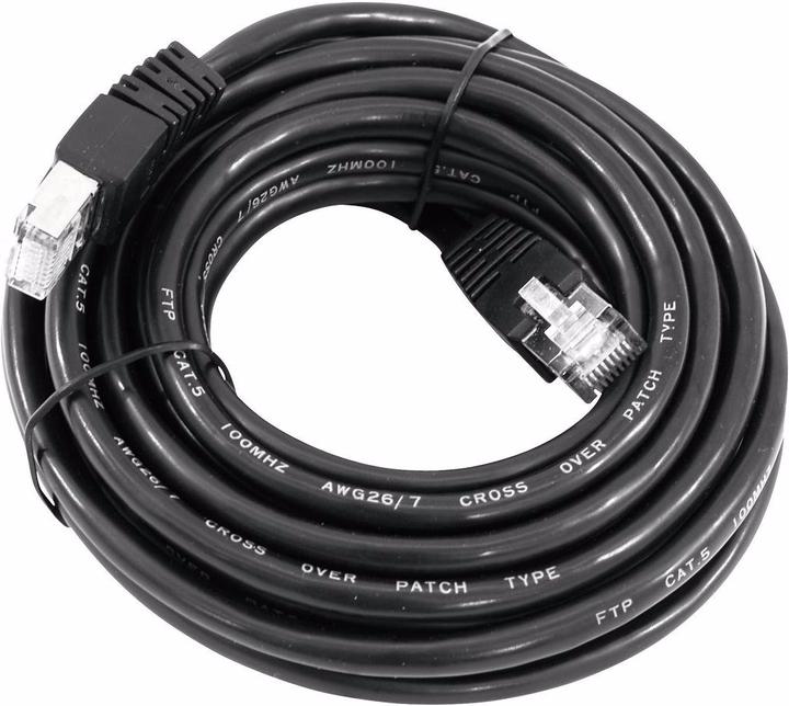 Produktbild Omnitronic CAT-5 Kabel 1m sw (CAT5, 1 m)