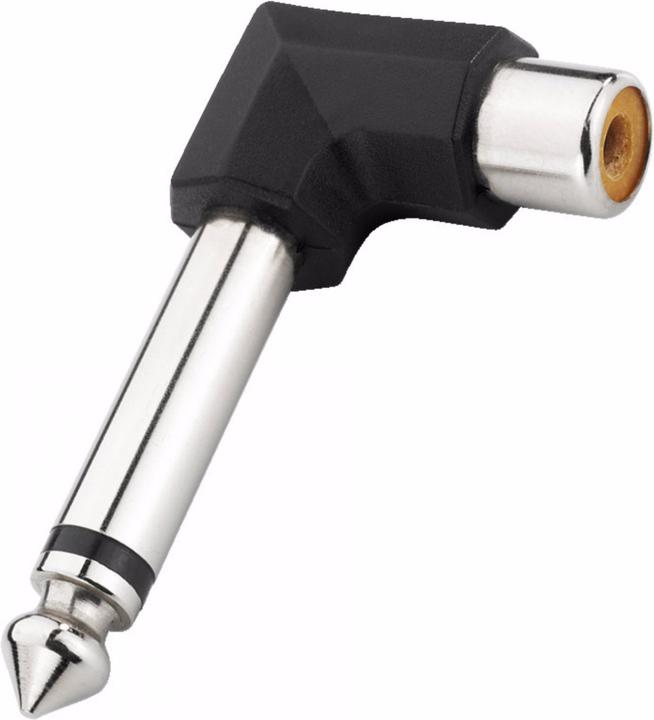Immagine prodotto Monacor Adattatore angolare 6.3mm mono M / Cinch F