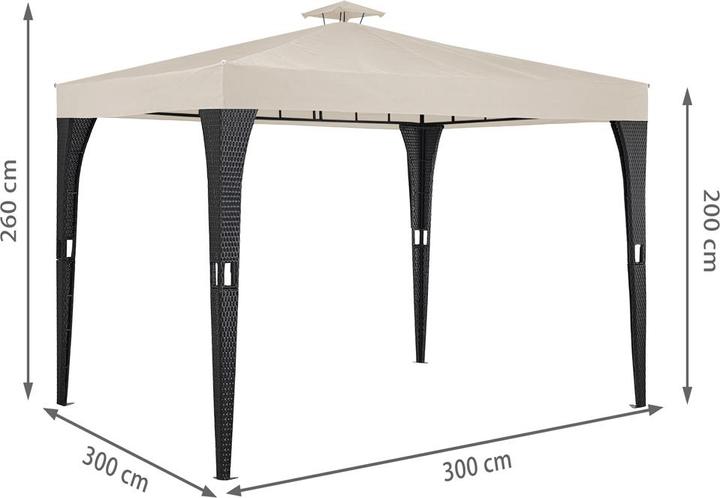 Image du produit Deuba Kiosque (300 cm, 300 cm)