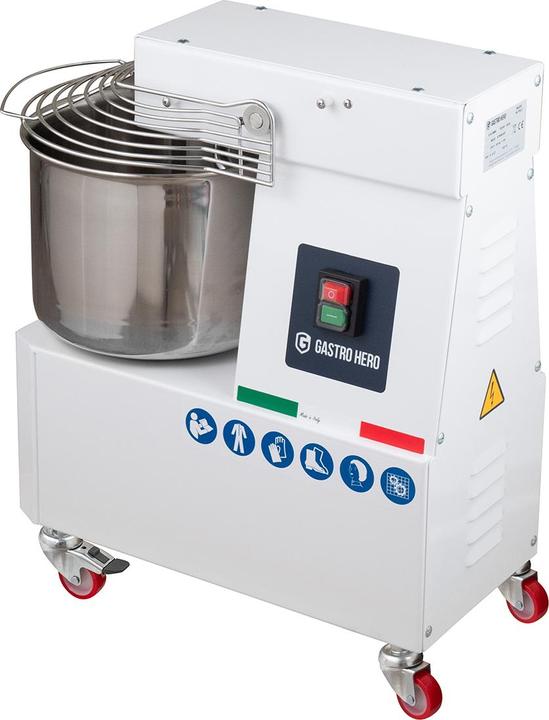 Image du produit Gastro Hero Pétrin à spirale PROFI V à rouleaux - tête fixe (370 W)