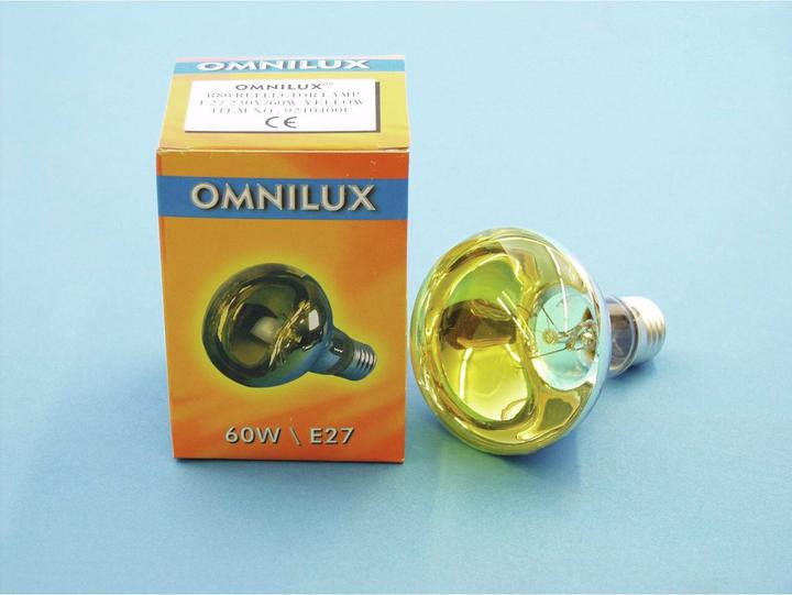 Produktbild Omnilux R80 230V/60W E-27 gelb (60 W, E27)