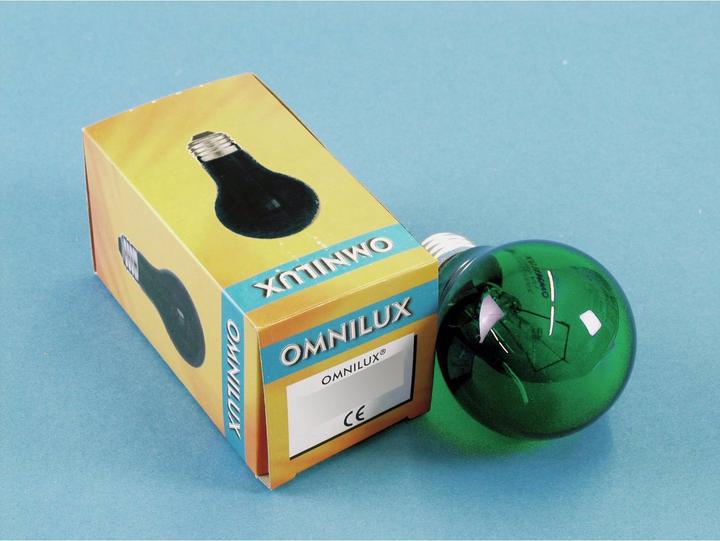Omnilux A19 230V/25W E-27 grün (E27)