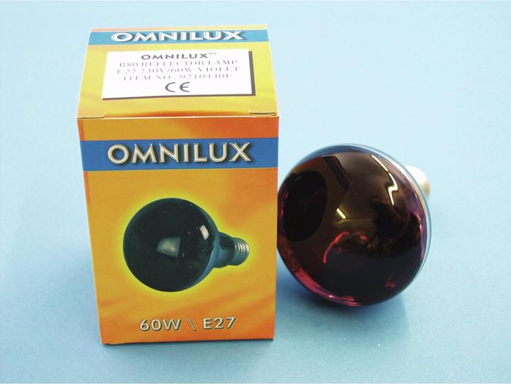 Produktbild Omnilux R80 230V/60W E-27 violett (60 W, E27)