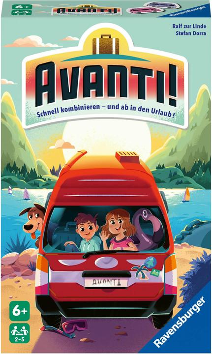 Actual product image Ravensburger Avanti (German, French, Italian)