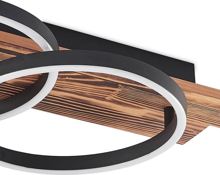 Produktbild Lindby Sentoa LED-Deckenleuchte, zweiflammig (1200 lm)