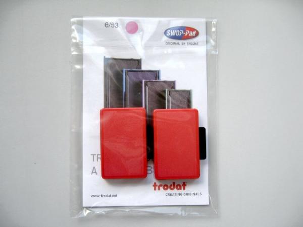 Actual product image Trodat Stamp Replacement Pad Red