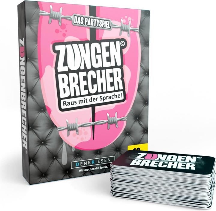 Actual product image Denkriesen Tongue twisters - "out with the language" - from 16 years onwards (German)