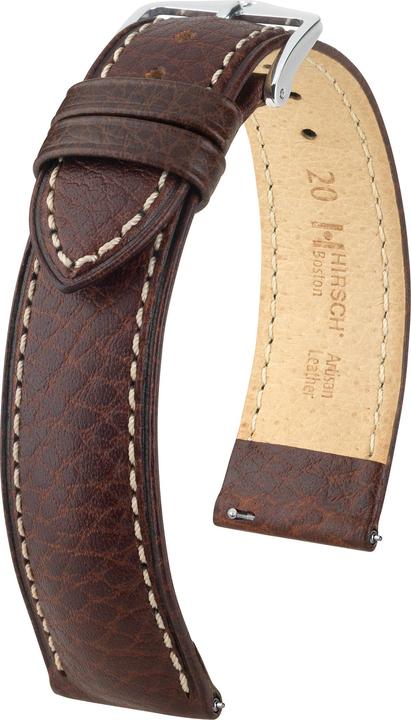 Image du produit Hirsch Boston (20 mm, Veau, Galaxy Watch 5 (44mm), Galaxy Watch 5 Pro, Galaxy Watch 6, Galaxy Watch 6 Pro, Huawei Watch GT 3 Pro (43mm), Polar Unite, Garmin vívoactive 5, Garmin Forerunner 55, Galaxy watch 4 (40mm), Galaxy watch 4 (44mm))