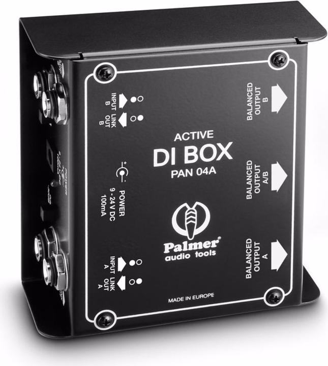 Actual product image Palmer Audio PAN 04 A Active 2-channel (DI box)