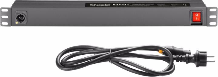 Immagine prodotto Adam Hall 87471 T 19" distributore di energia (8 x, CEE 7/7, 2 m)