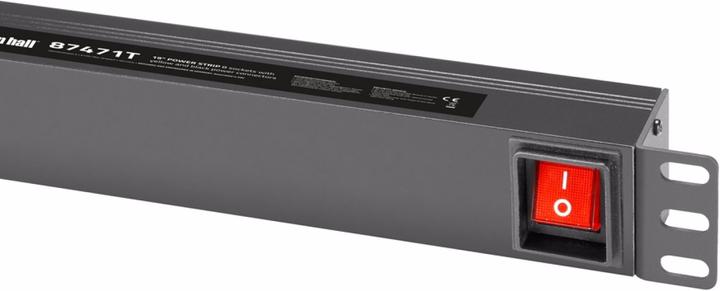 Immagine prodotto Adam Hall 87471 T 19" distributore di energia (8 x, CEE 7/7, 2 m)