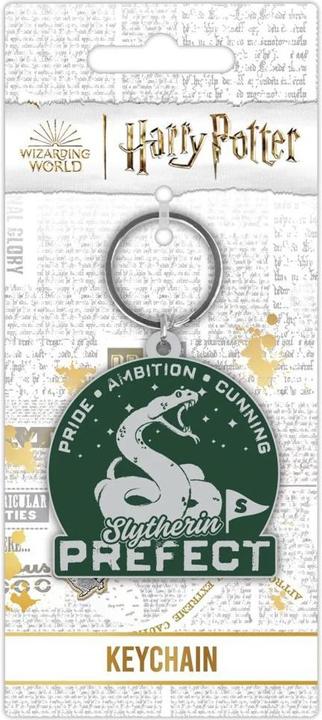 Pyramid Harry Potter porte-clés caoutchouc Clubhouse Slytherin 6 cm