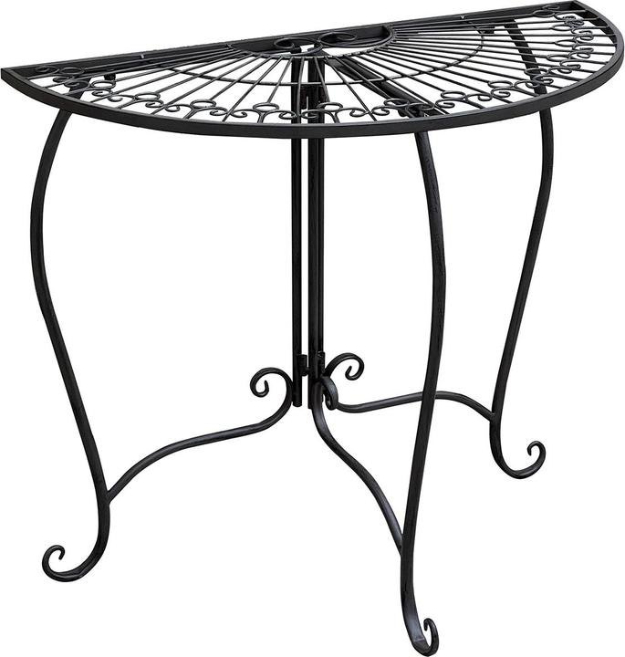 Actual product image Mojawo Wall table side table garden table balcony table semicircular foldable (80 cm)