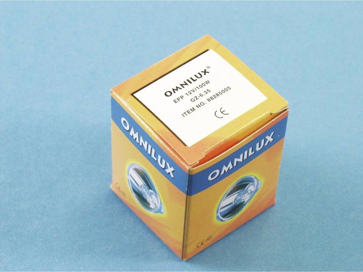 Actual product image Omnilux EFP 12V/100W GZ-6,35 50h (100 W)