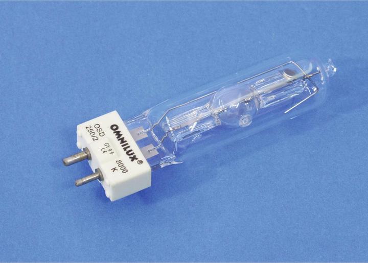 Actual product image Omnilux OSD 250/2 94V/250W 1000h 8000K (250 W, GY9.5)