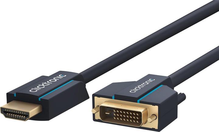 Image du produit clicktronic HDMI (Typ A) — DVI (2 m, HDMI, DVI)