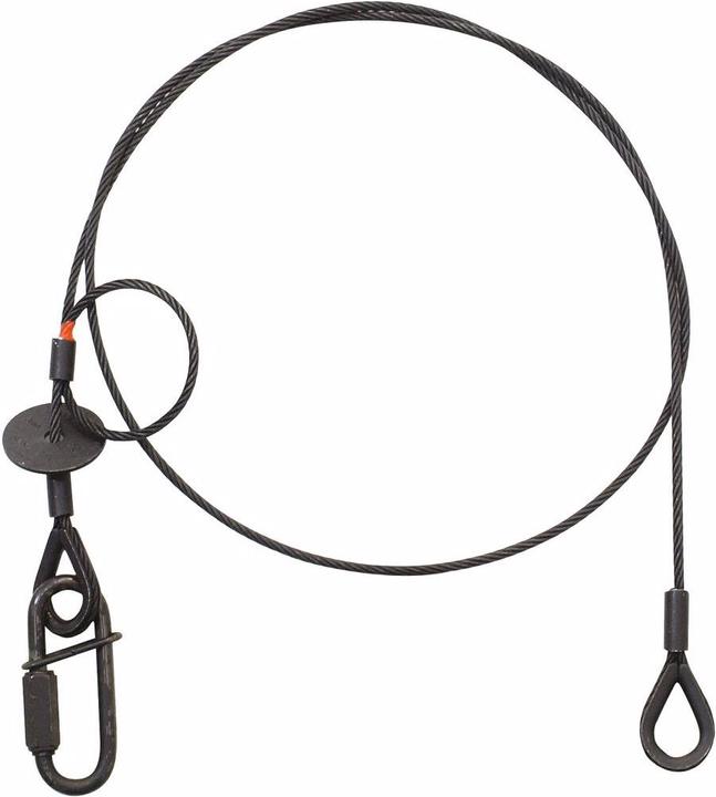 Saveking Safety rope 3x1000 black